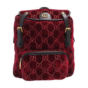 GUCCI GG Velvet Backpack